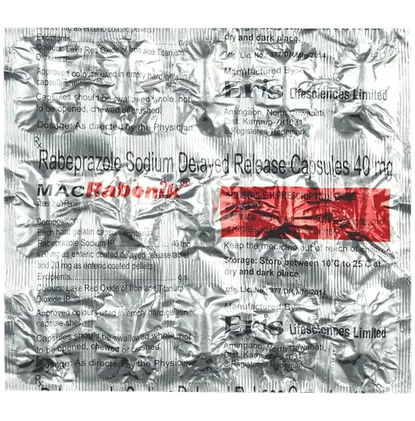 mac rabonik 20mg tablet 10's
